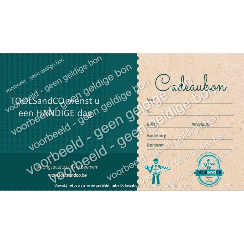 foto nl - CADEAUBONTOOLS50