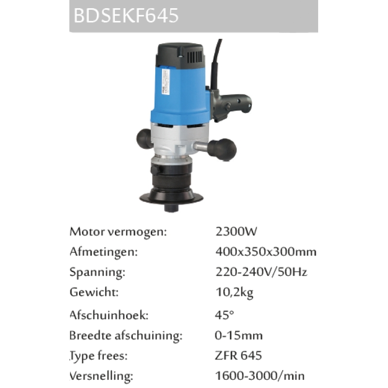 BDS laskantfrees BDSEF645 ToolsandCo.be - BDSEKF645-TOU