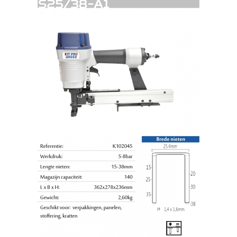 KITPRO basso S8/75NQ-A1 Agrodieren - K102044-TOU