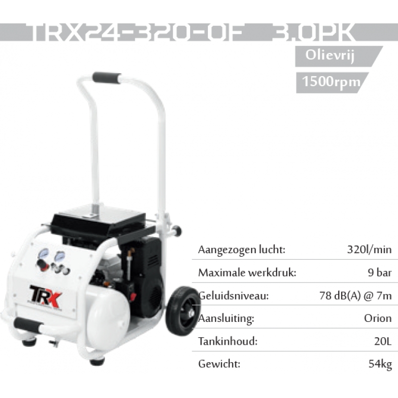TRX TRX24-320-OF Compressors toolsandco.be - TRX24-320-OF-TOU
